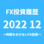 FX投資履歴202212
